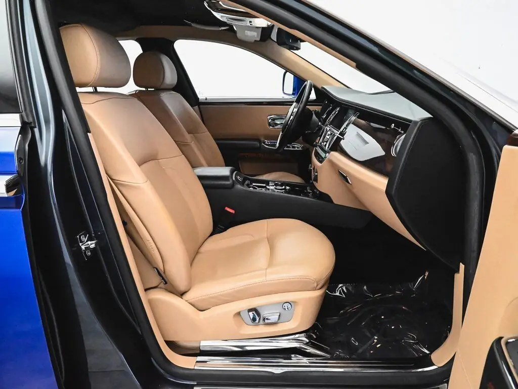 Rolls Royce front passenger seat and open door
